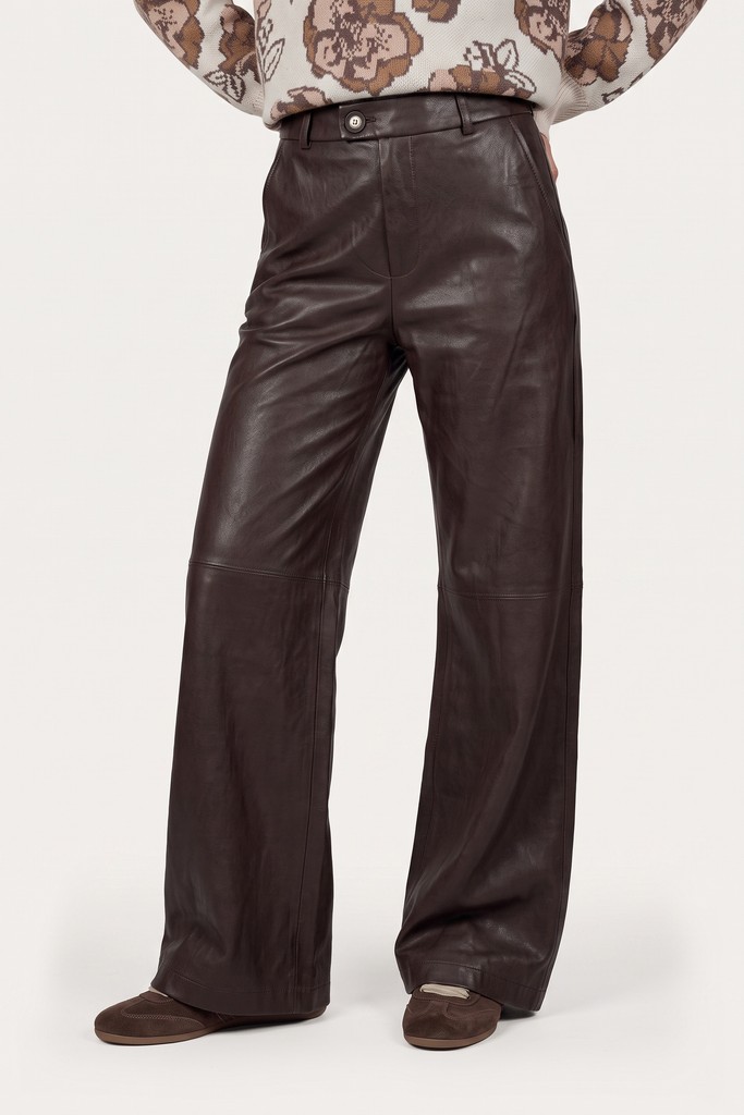 Pantalon PATTI - MFZC10brun - Mlle F 