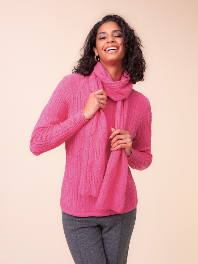 Chandail COZY - A48068fushia - Alison Sheri