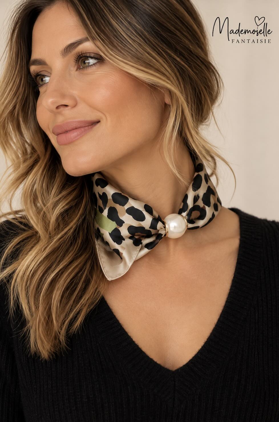 Foulard PERLE - TE005beige - Tom & Eva