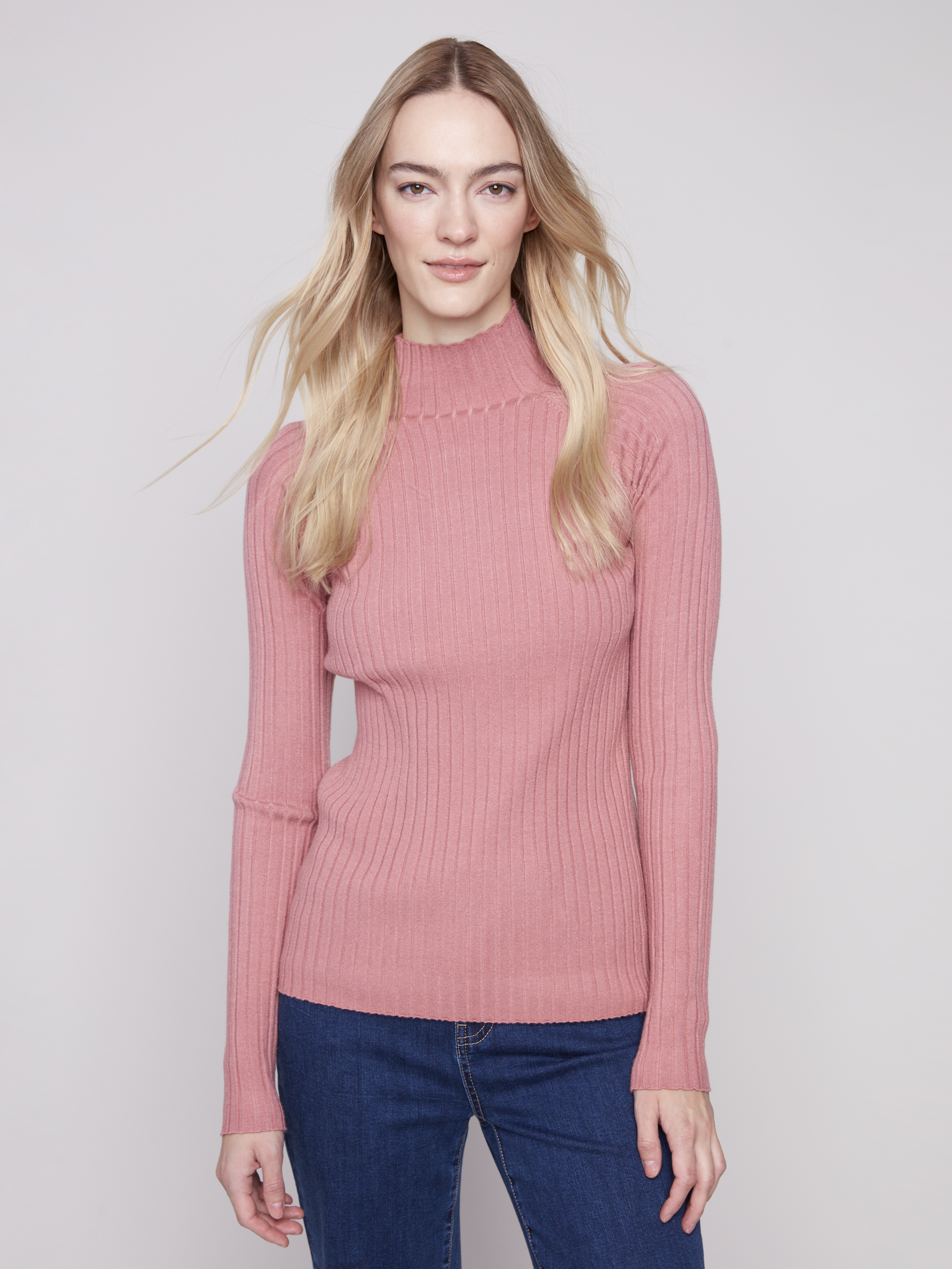 Chandail ANIK - C2754rose - Charlie B