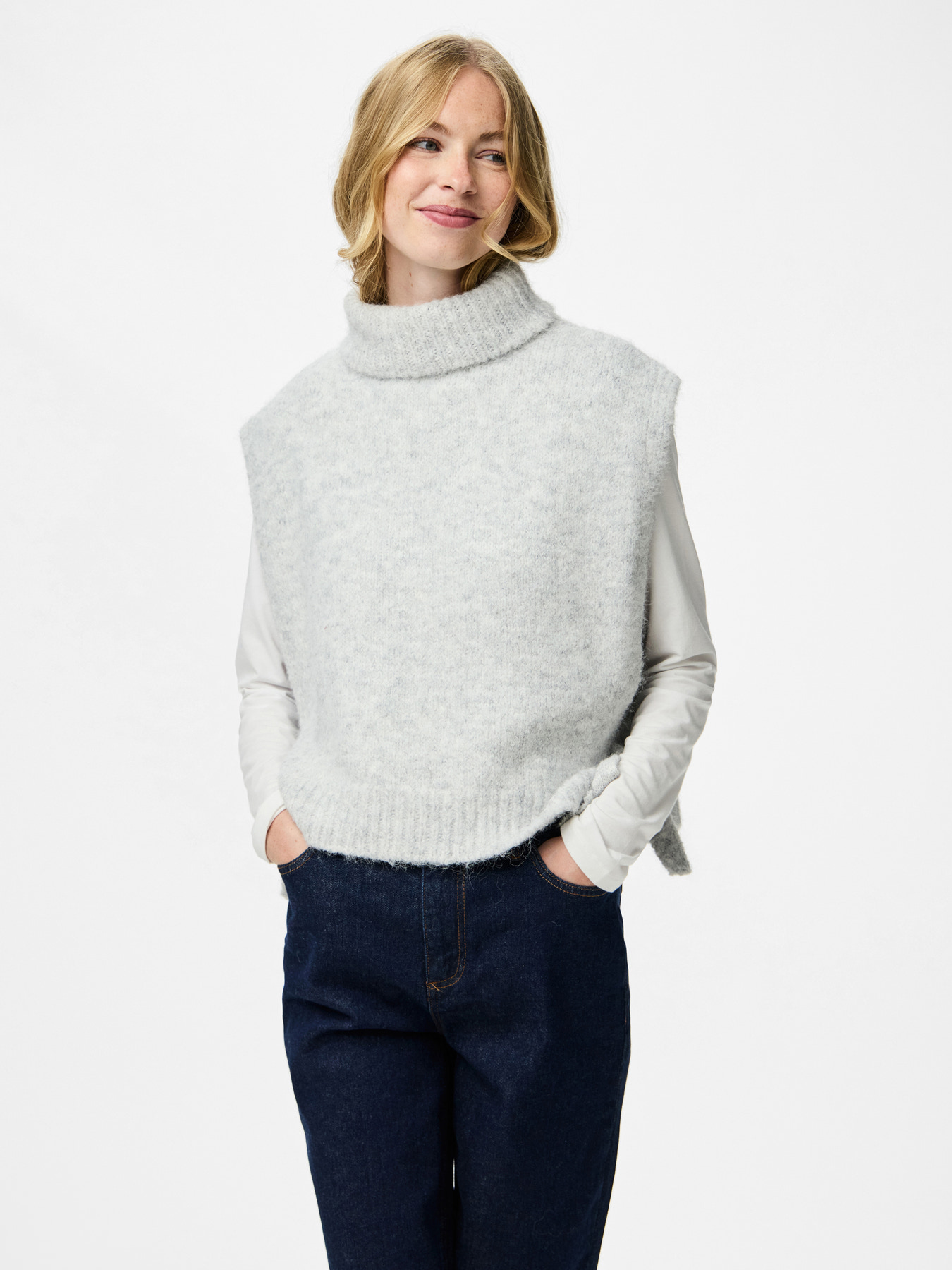 Debardeur NIKI - PIECES578gris - Pieces 