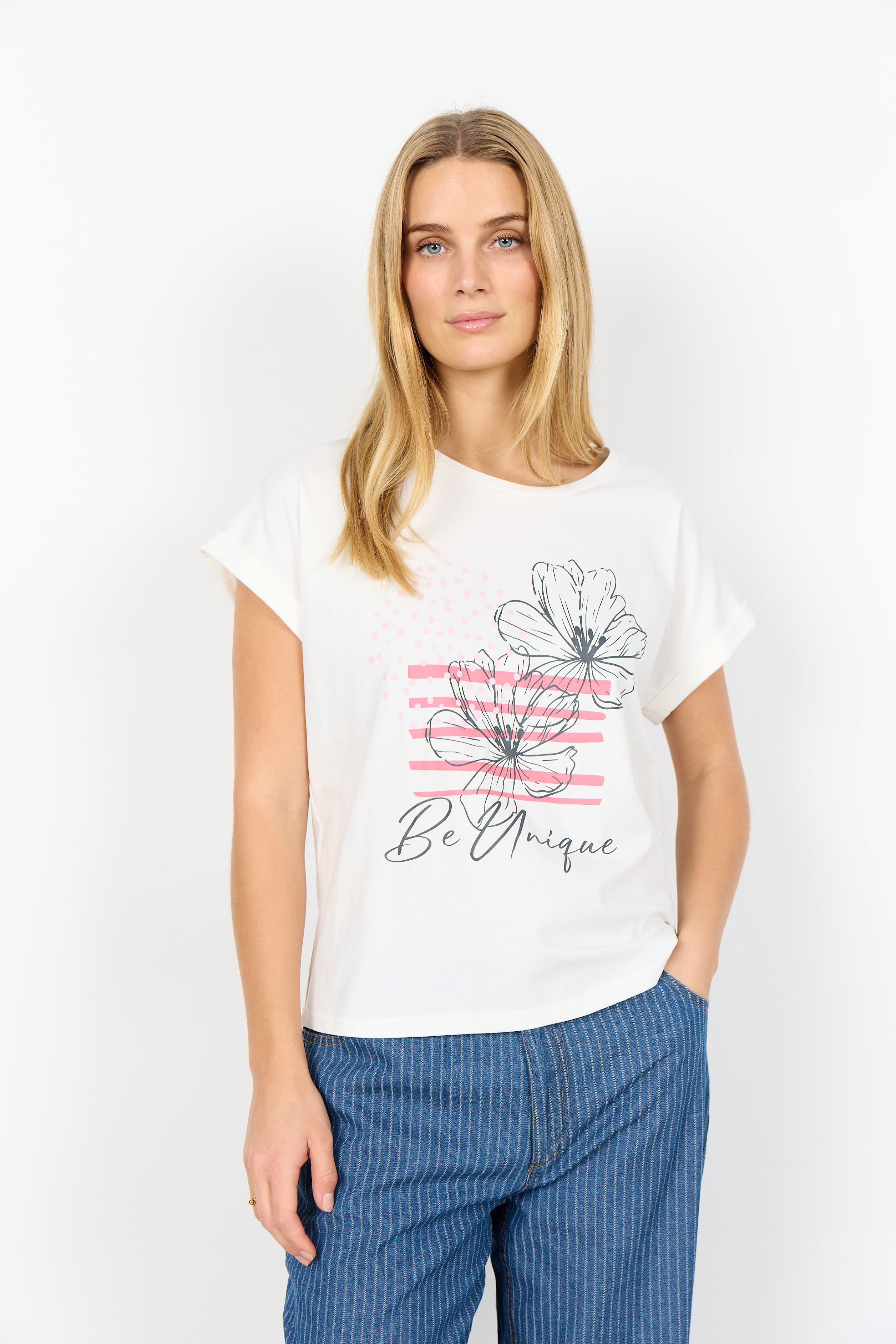 T-shirt RAPTURE - SC27510rose - Soya concept