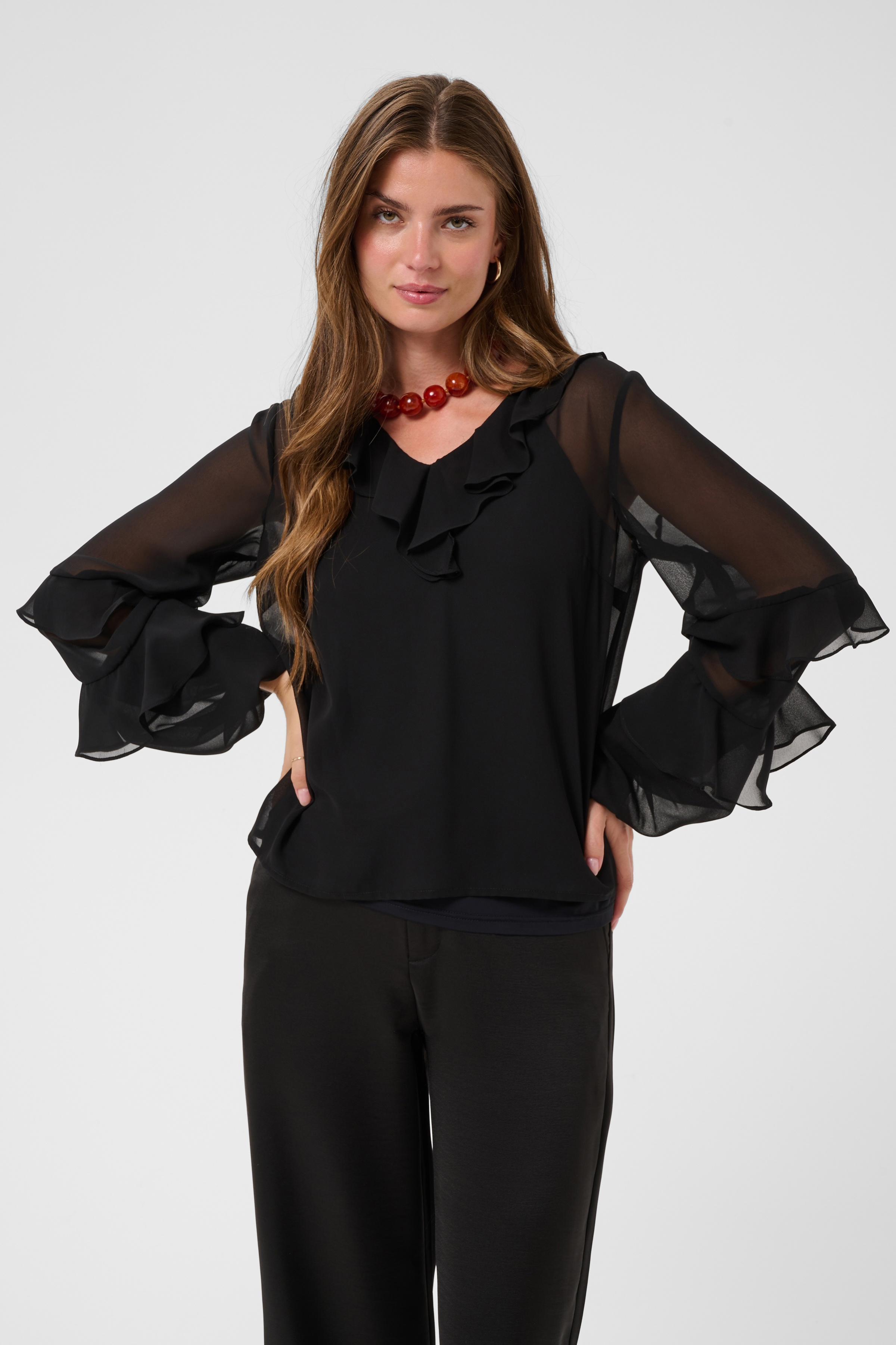Blouse FRANCY - CR10615571noir - Cream