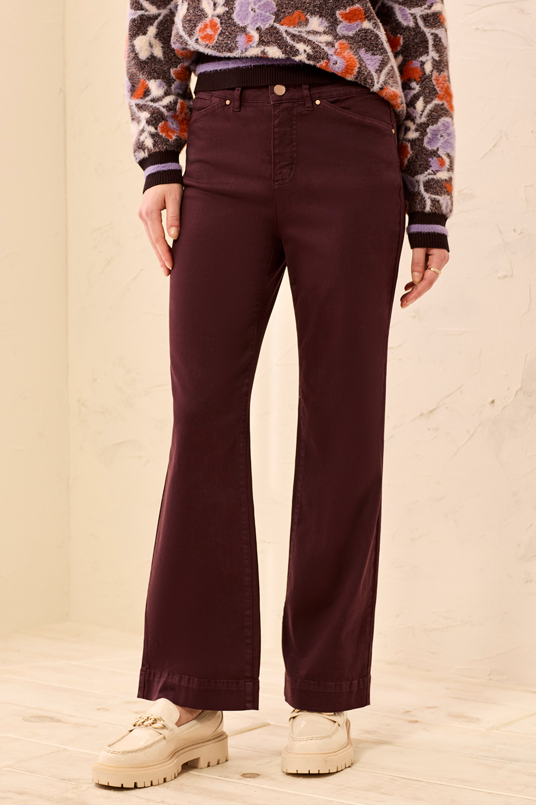 Pantalon FLY - TR3161prune - Tribal