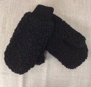 Mitaine effet mouton / poignet tricot - 610810020N - 