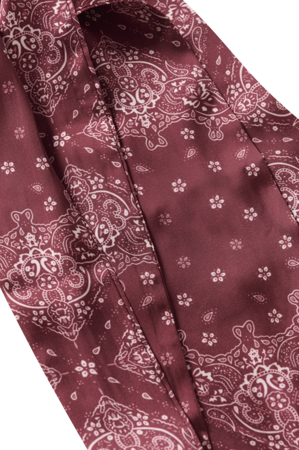 Cravate TIE - CR10615647bordeau - Cream