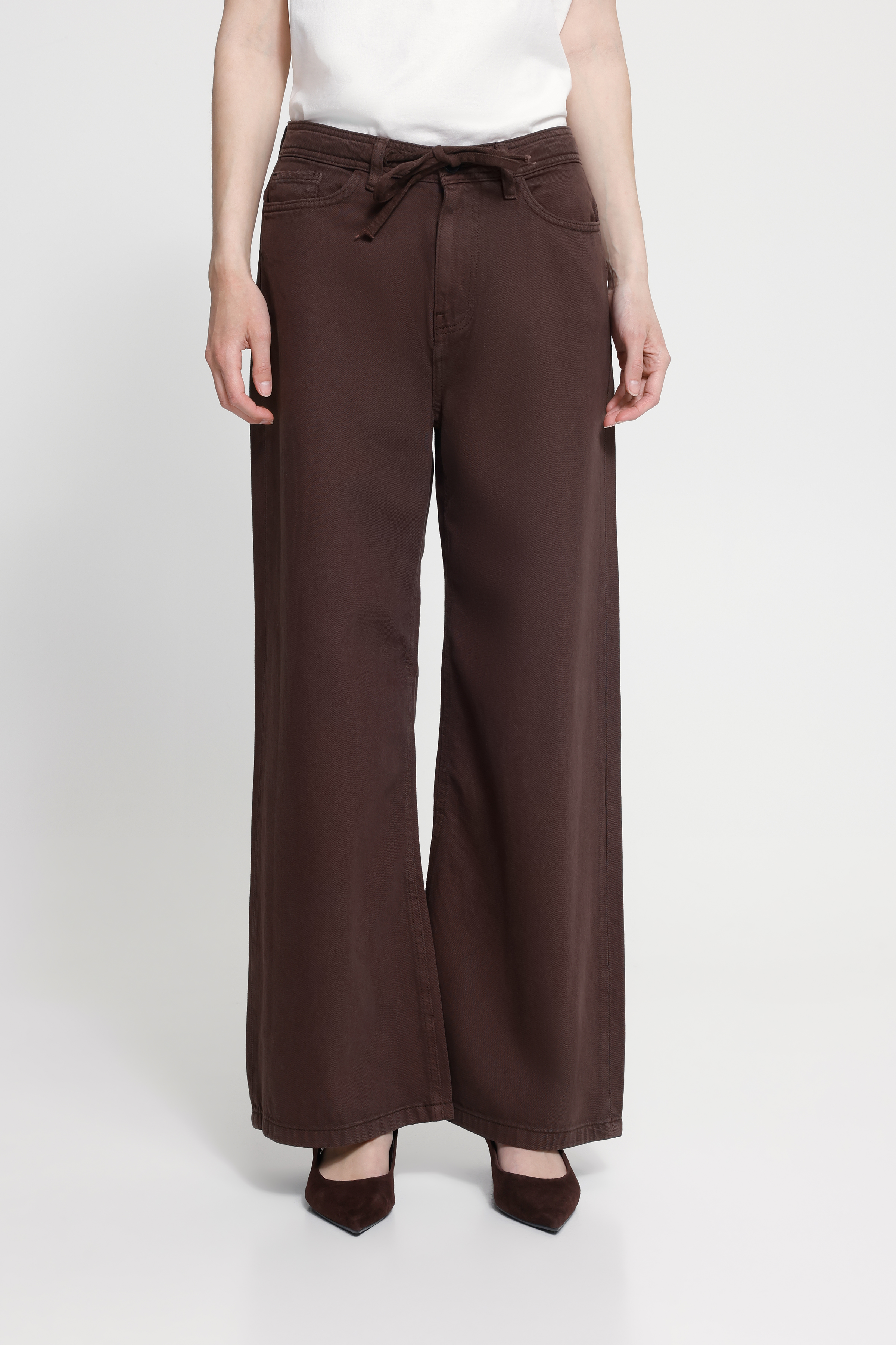 Pantalon HEZANO - ICHI20126223choco - Ichi