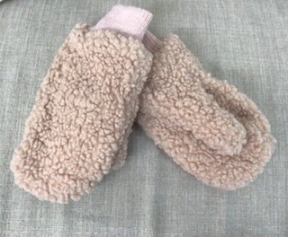 Mitaine effet mouton / poignet tricot - 610810020R - 