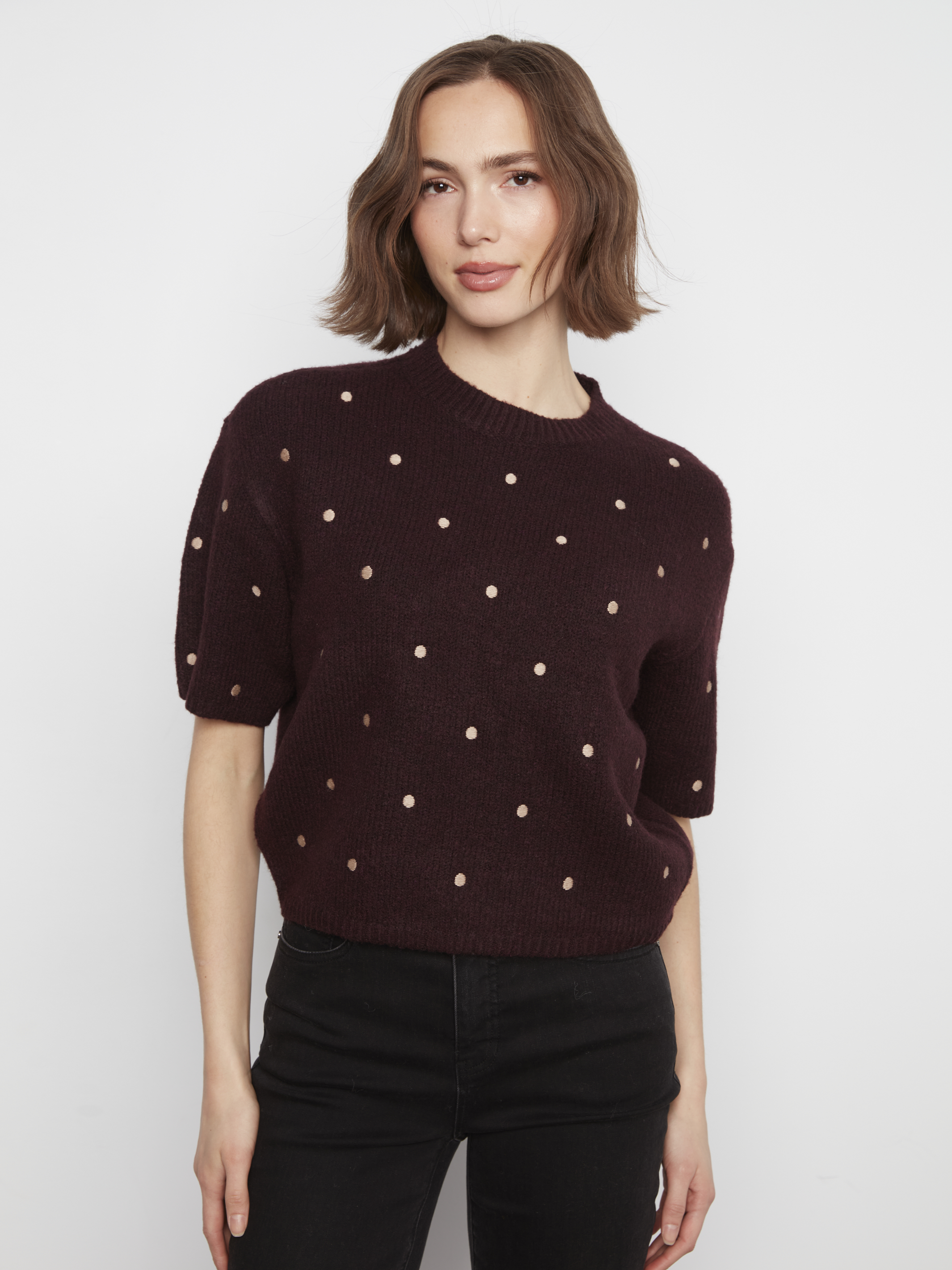 Chandail CHELSEA - C2858bordeau - Charlie B