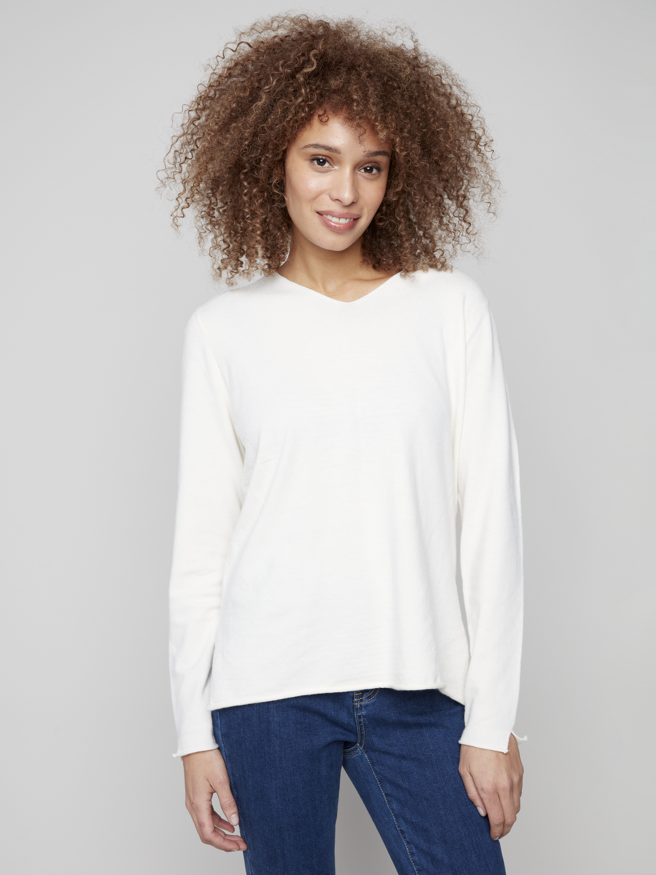 Chandail BASE - C2279ecru - Charlie B