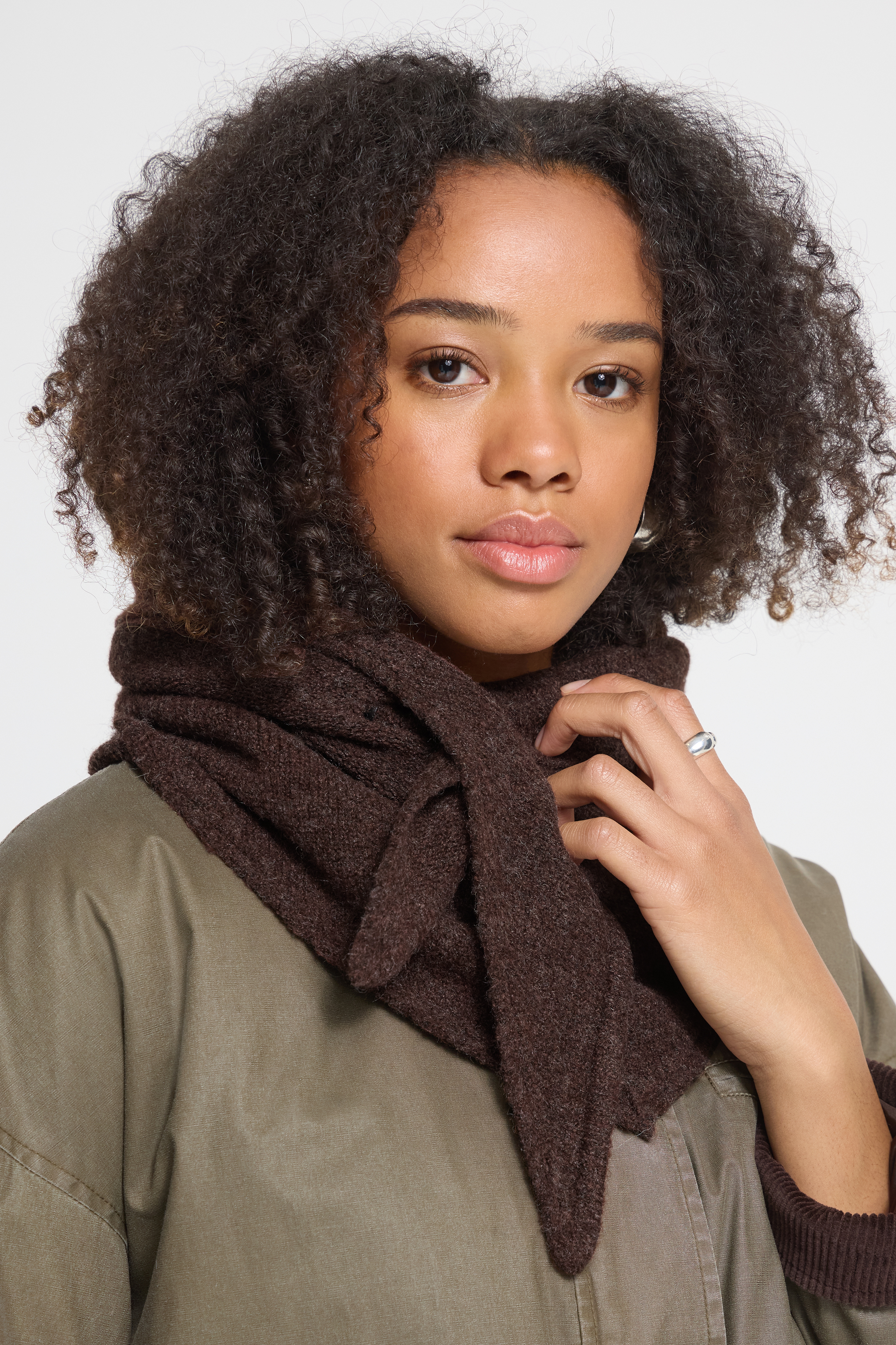 Foulard AGRY - ICHI20126513choco - Ichi
