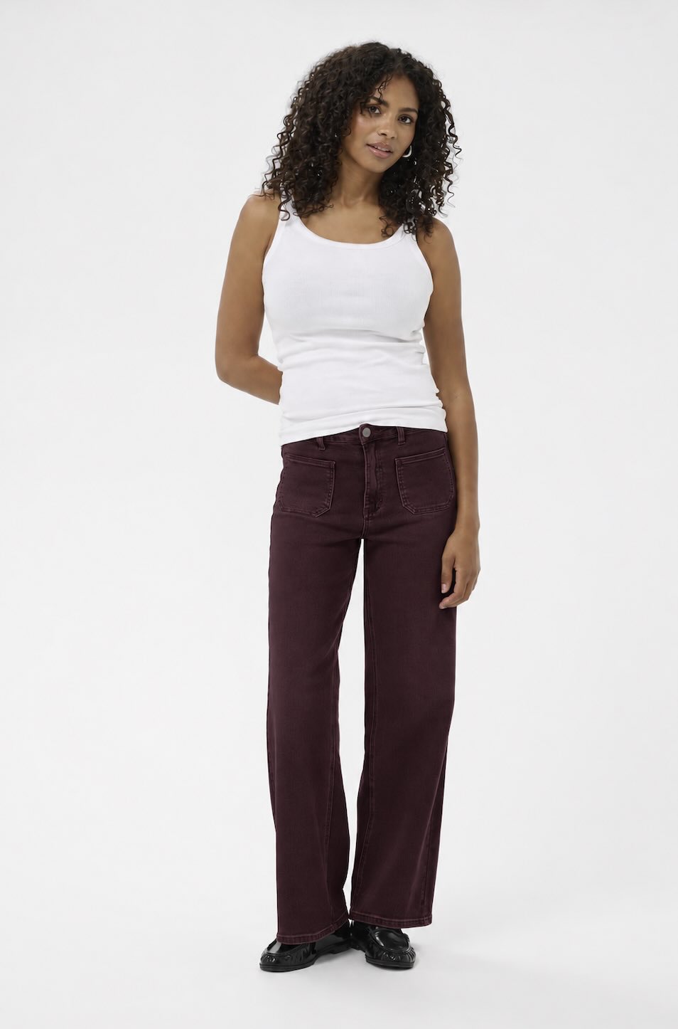 Jeans BROOK - KA10511225prune - Kaffe