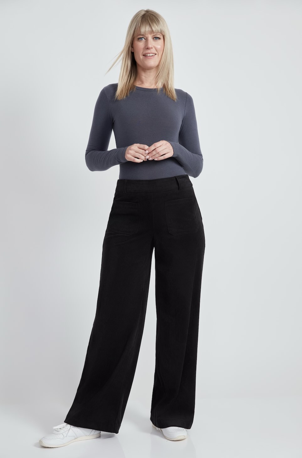 Pantalon CORDUROY - UP69094noir - UP