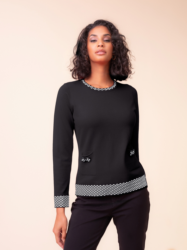 Chandail ALICE - A48060noir - Alison Sheri