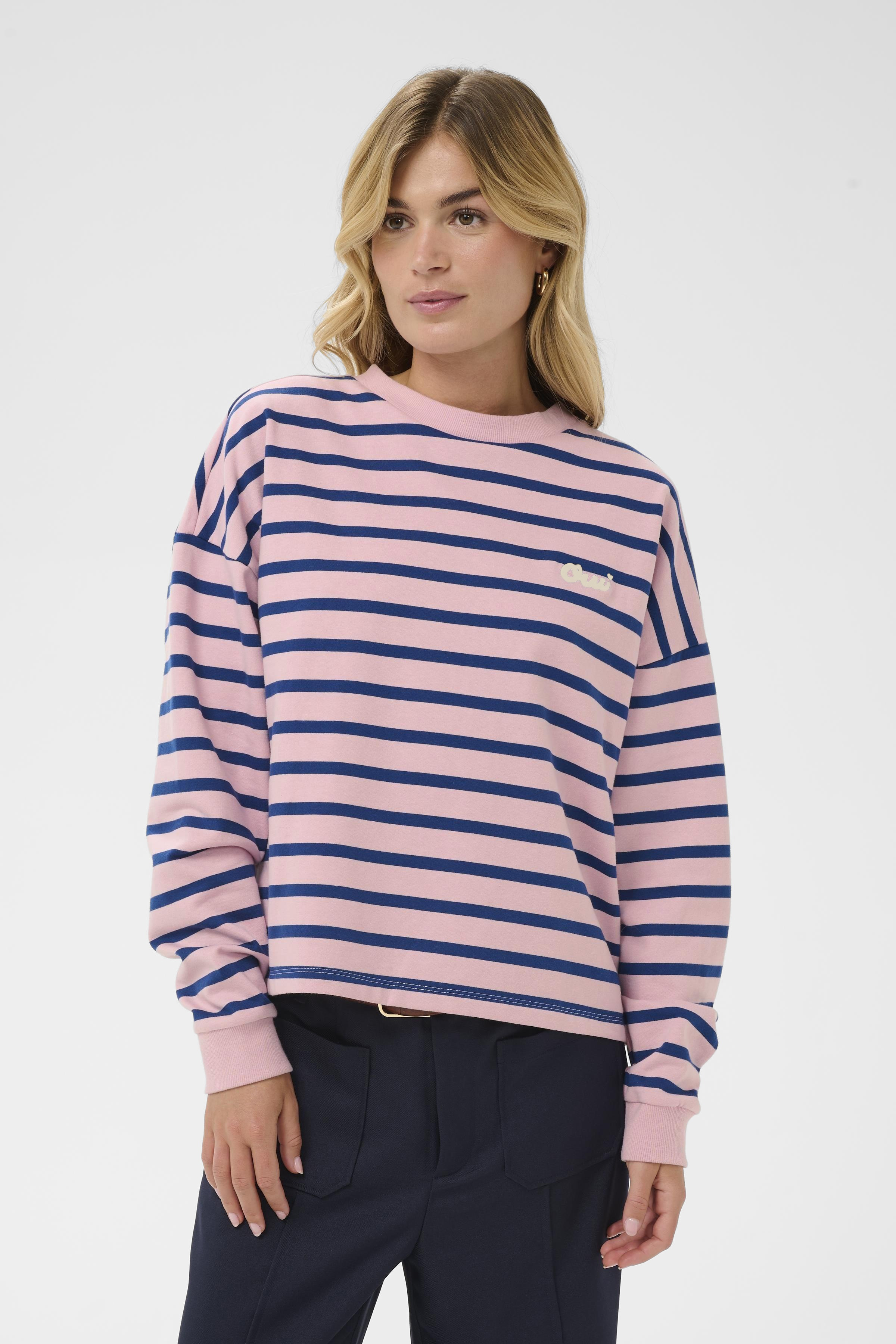 Chandail molleton OSIRIA - ST30514808rose - Saint-Tropez