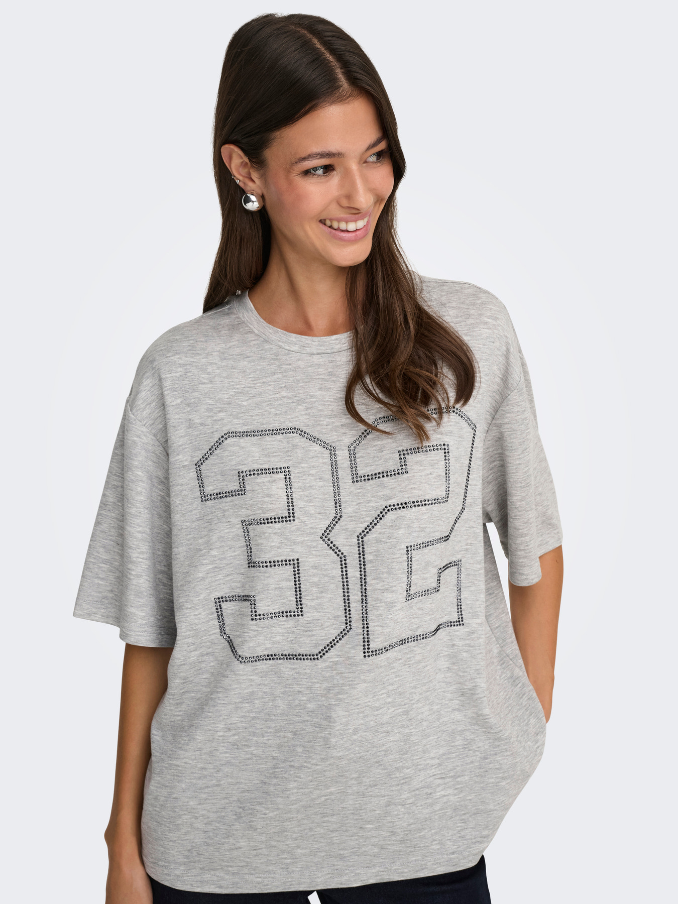 T-shirt DYNILA - JDY15371517gris - JDY