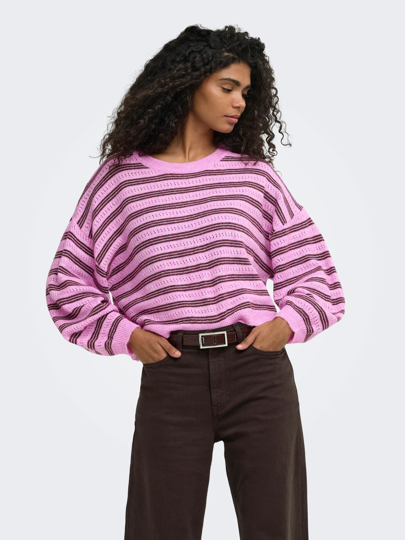 Chandail MONIQUE - ON15378464fushia - ONLY