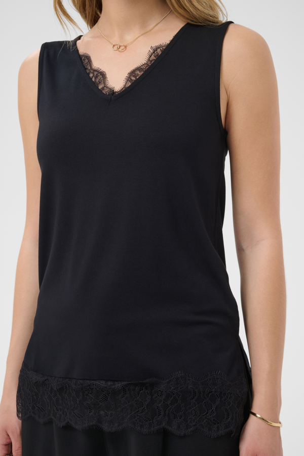 Camisole ALVAIA - CR10615546noir - Cream