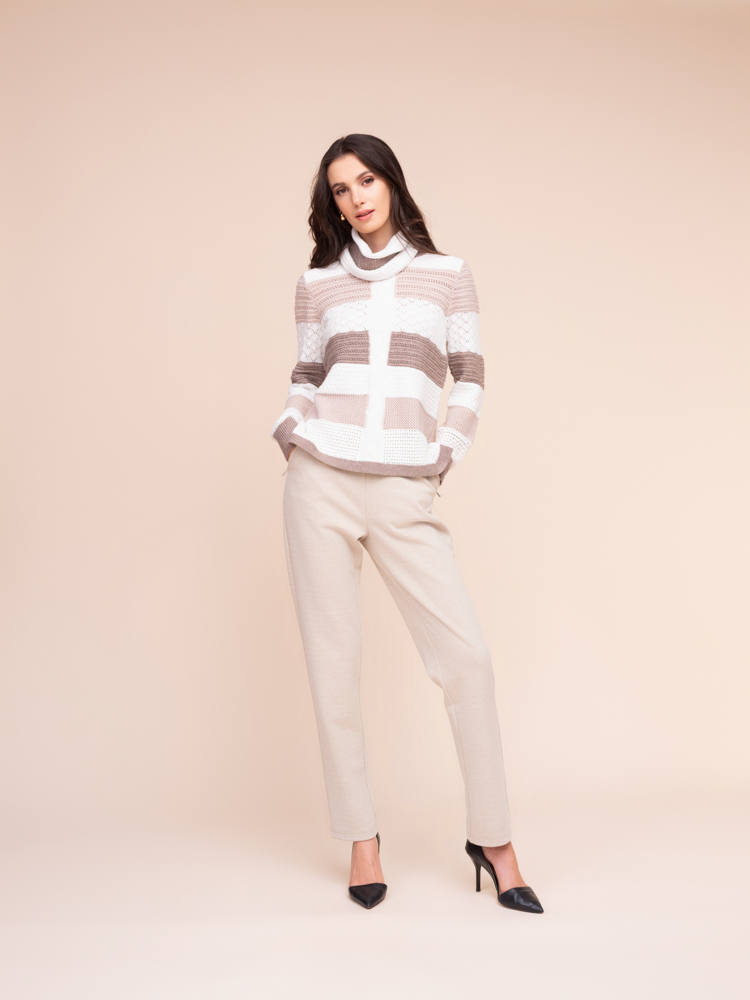 Chandail COL AMOVIBLE - A48007sand - Alison Sheri