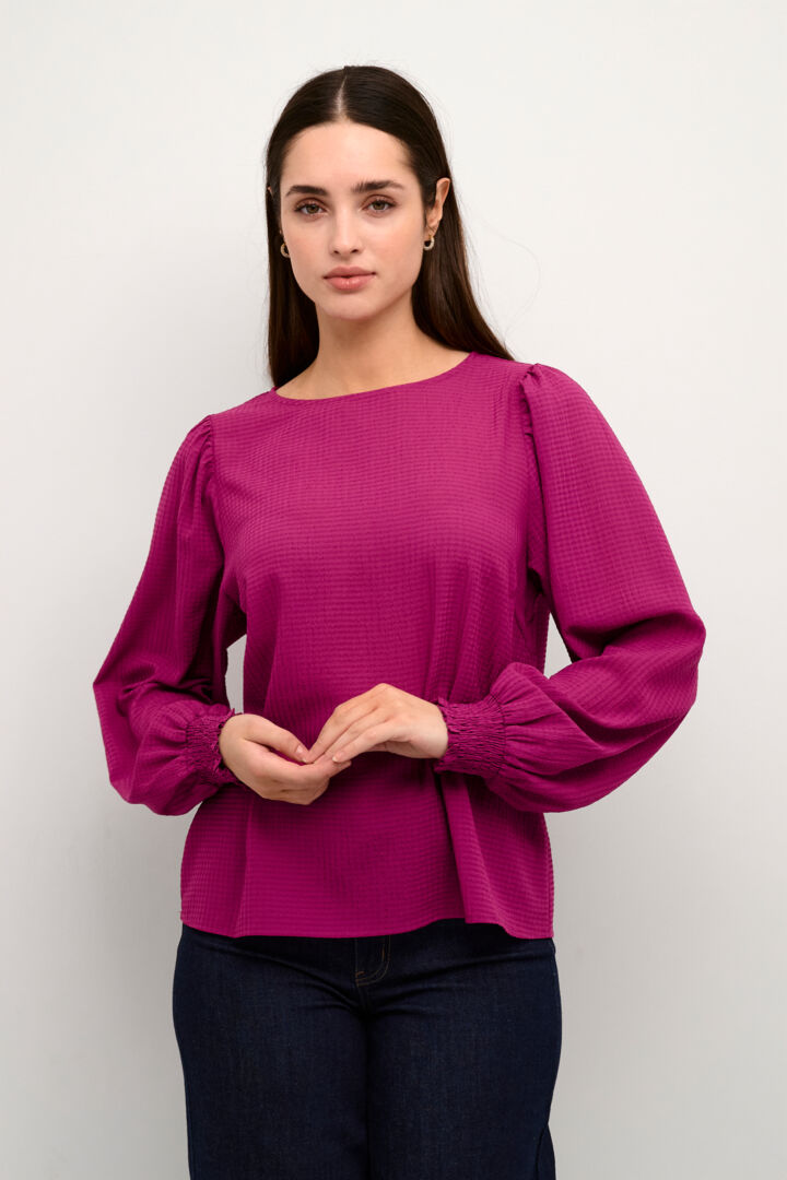 Blouse manche bouffante - KA10507840FR - Kaffe