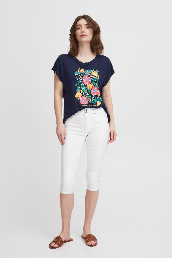 Pantalon 3/4 style classique extensible - FR20600669B - Fransa