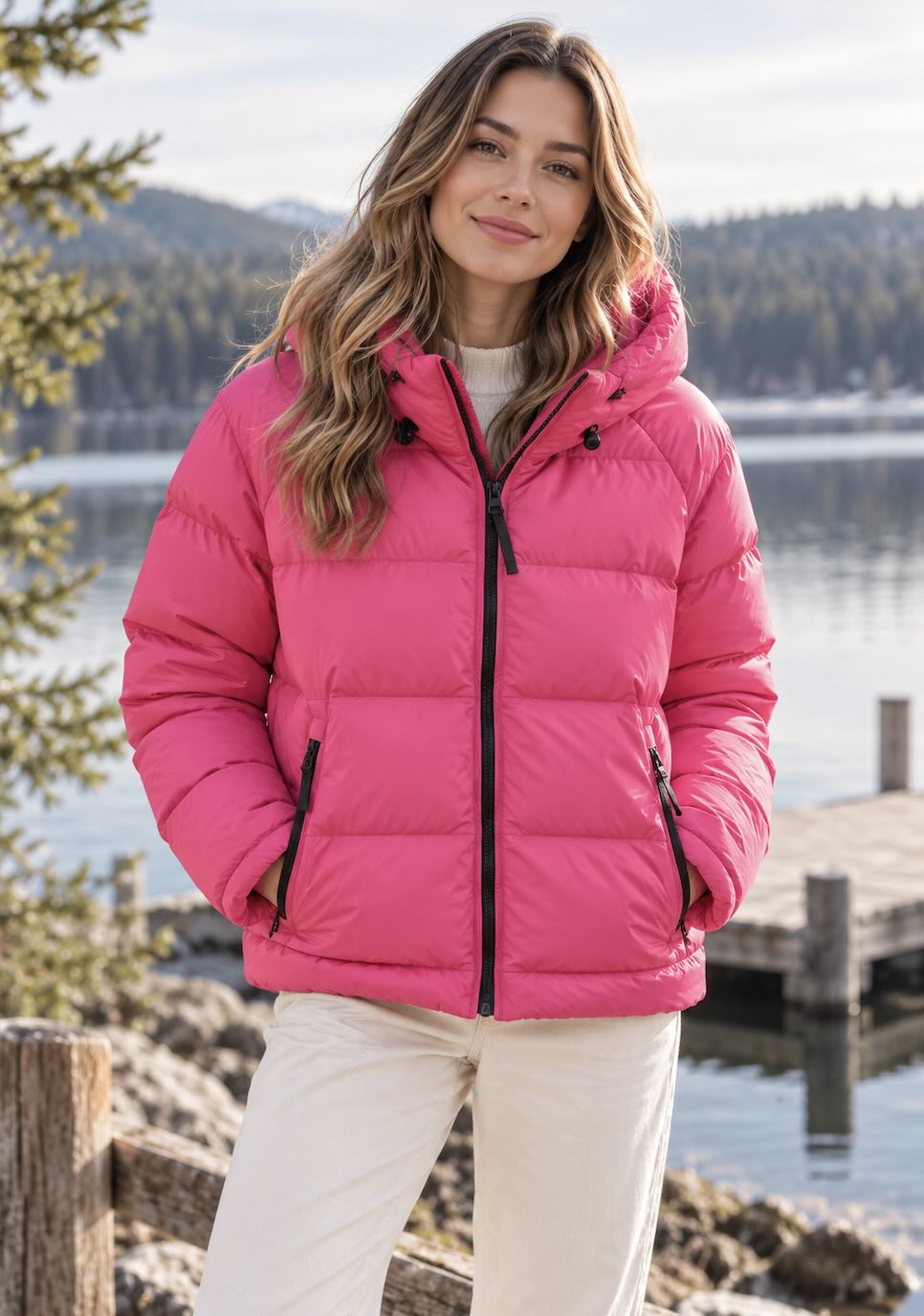Manteau RASPBERRY - F60017 - Fantaisie