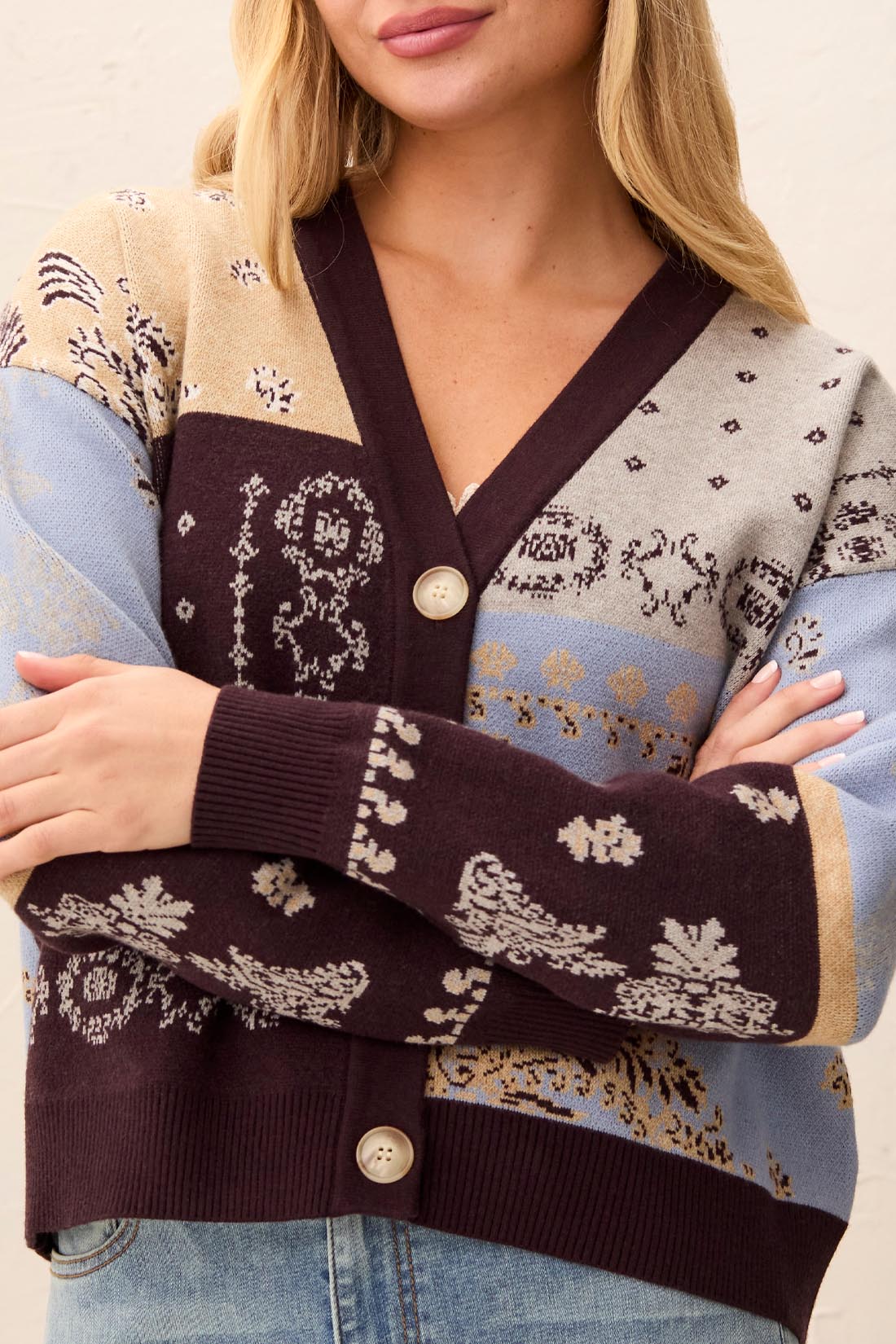 Cardigan JAC - TR63220 - Tribal