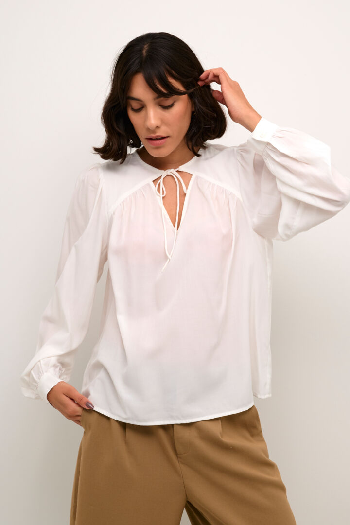 Blouse cordon noué au cou - KA10508893 - Kaffe
