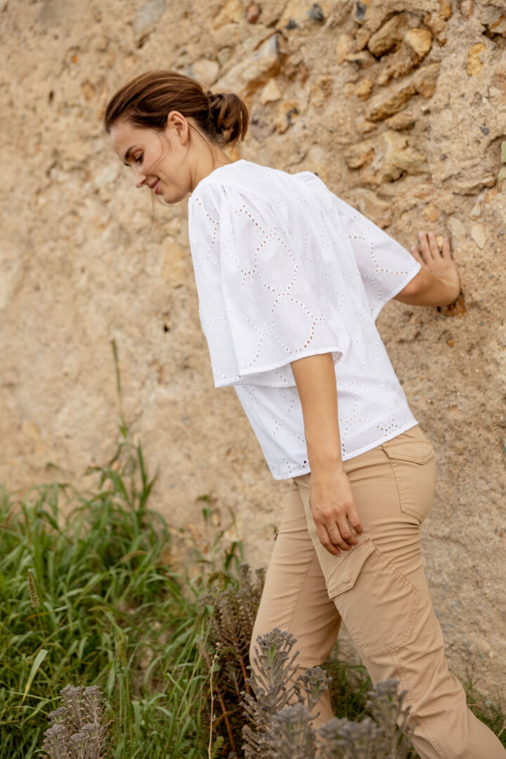 Pantalon cargo avec poignets élastiques - FR20612298 - 