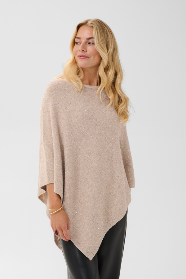 Poncho JONE - CR10615557 - Cream