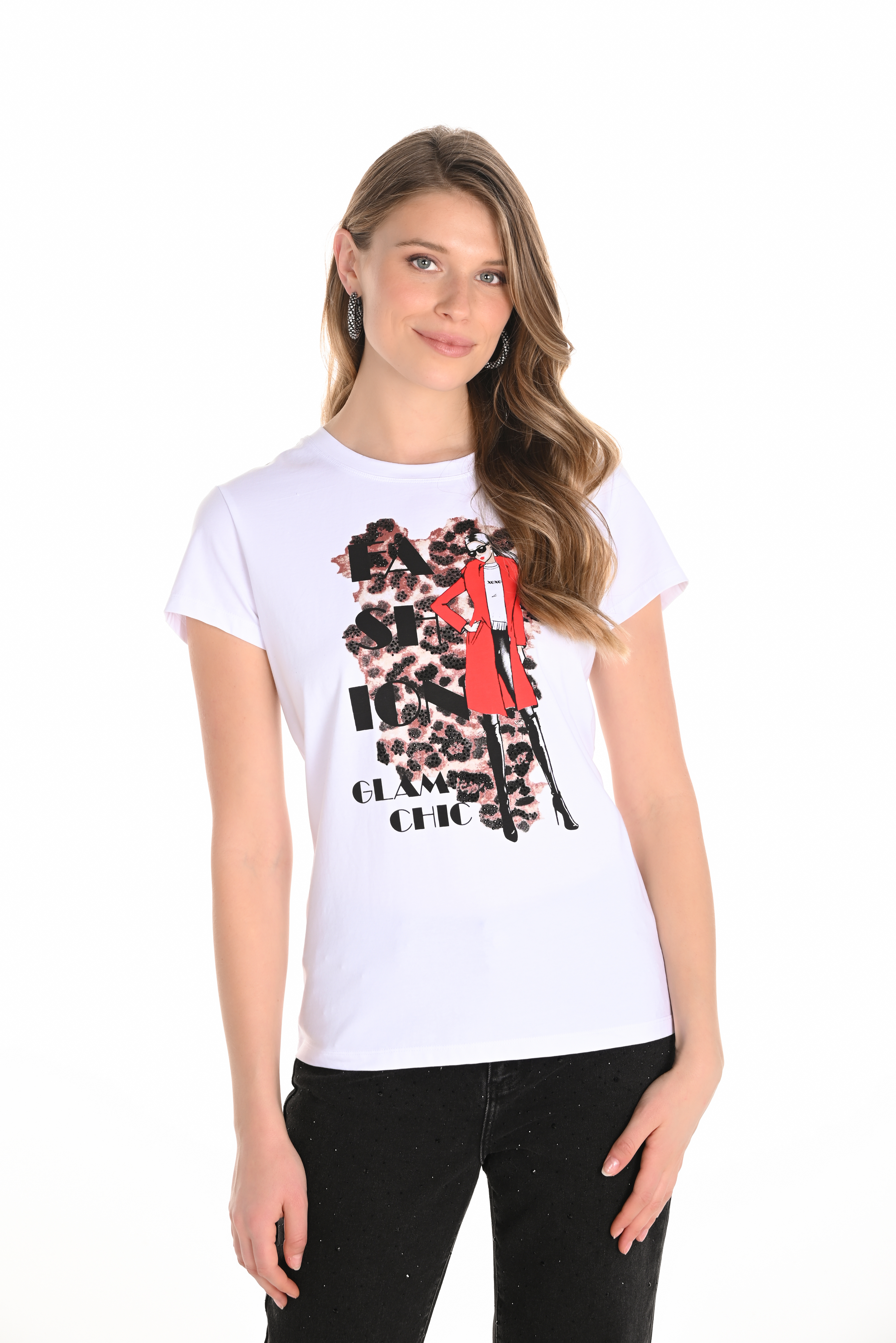 T-shirt LEO - FL253712 - Frank Lyman