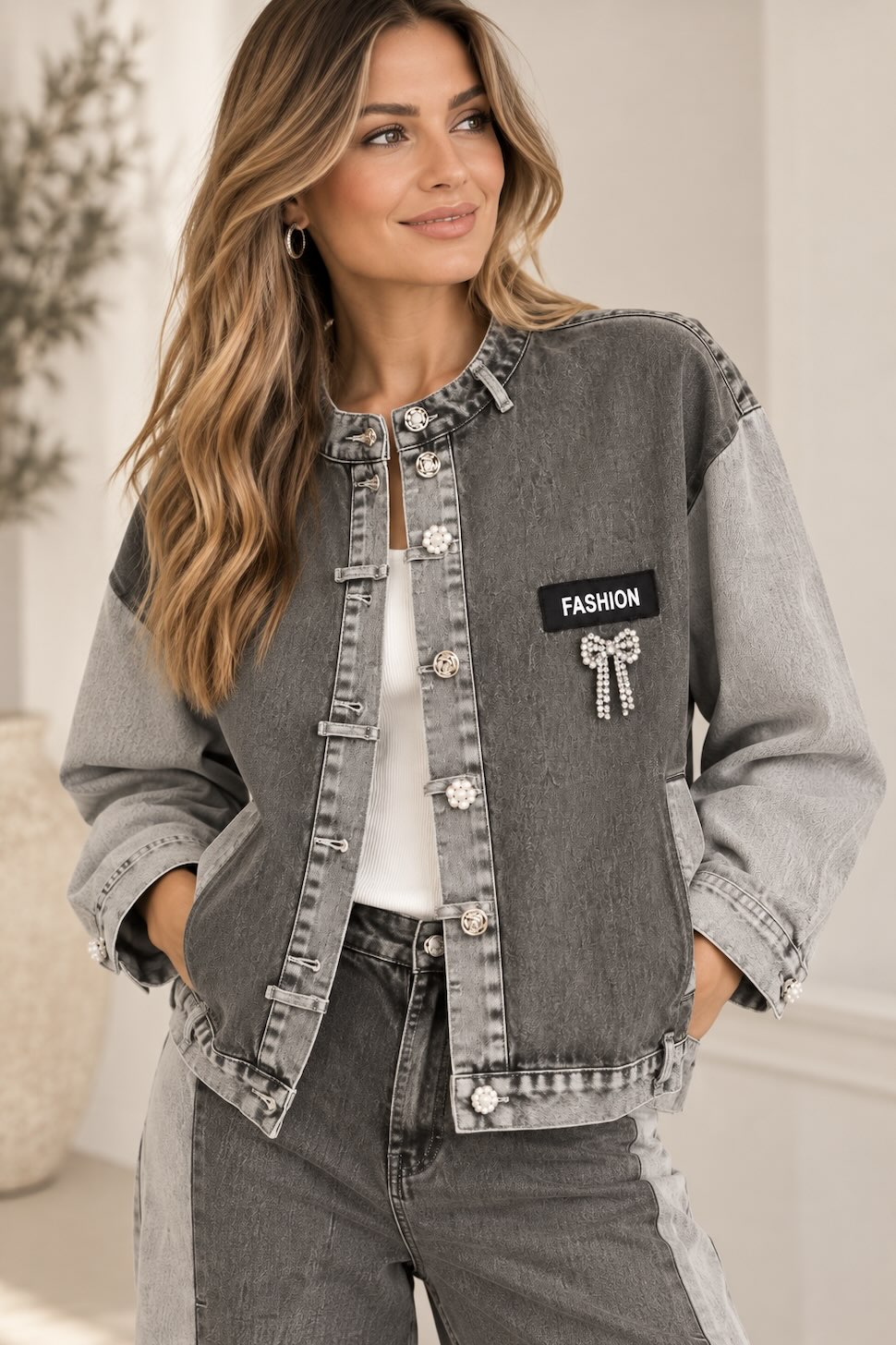 Jacket JANE - T96022 - Tricotto