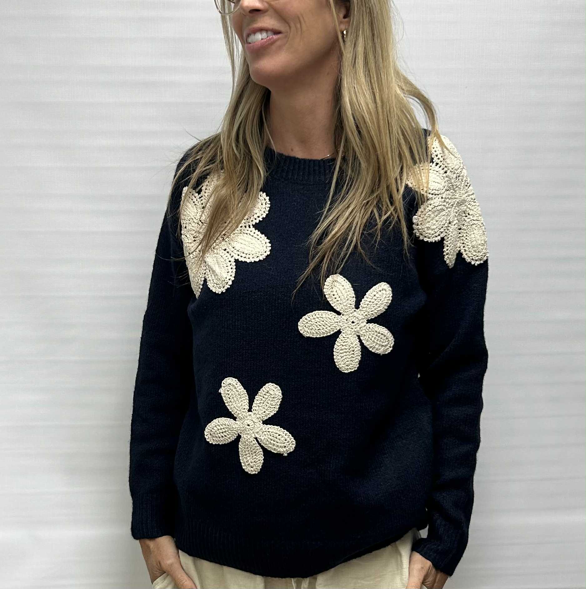 Chandail FLORAL - P19226 - Papillon