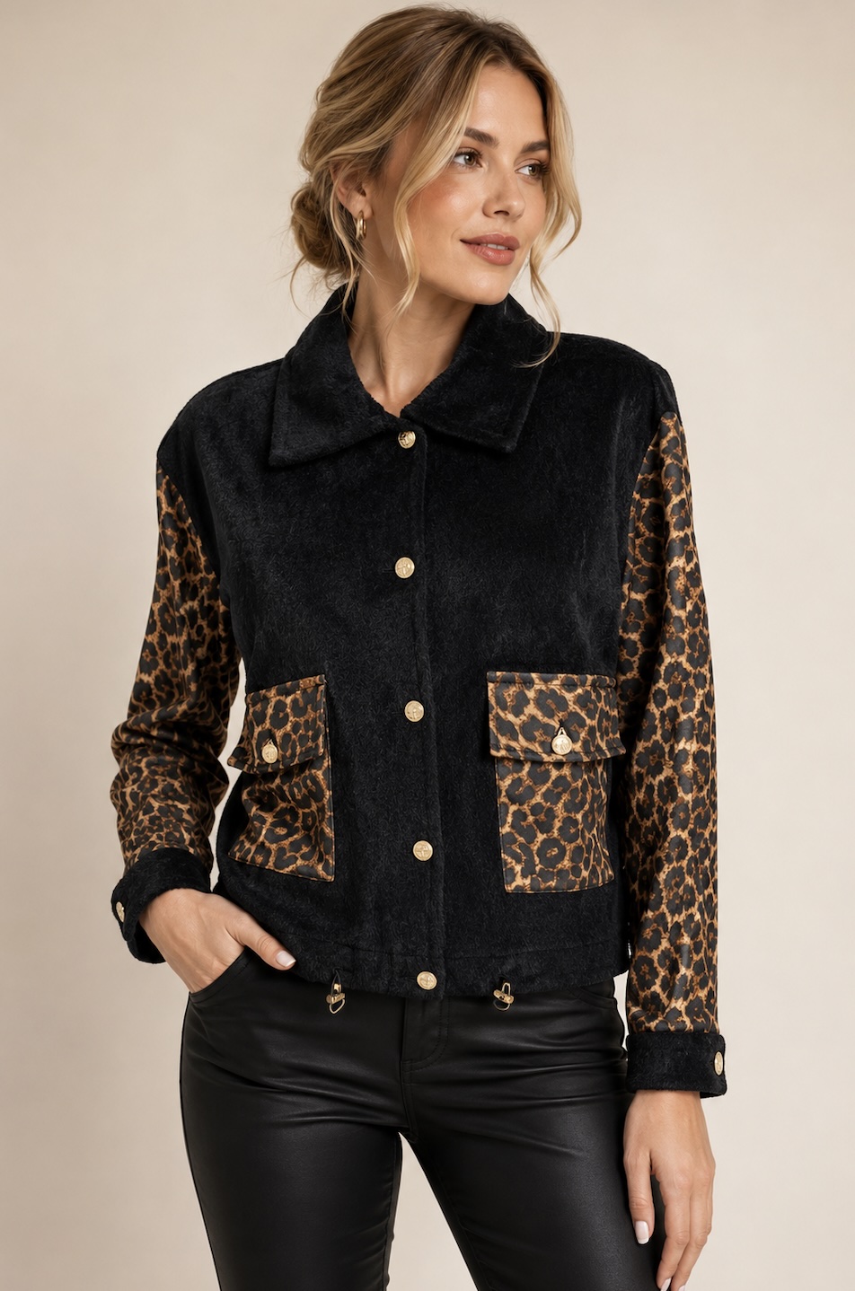 Manteau JADE - T96021 - Tricotto