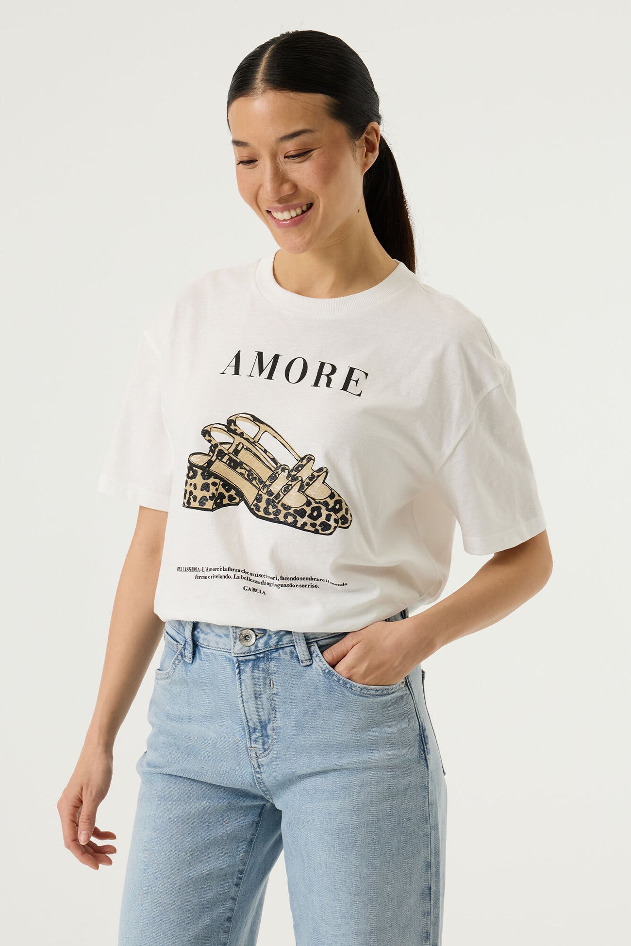 T-shirt SHOES - G0204 - Garcia