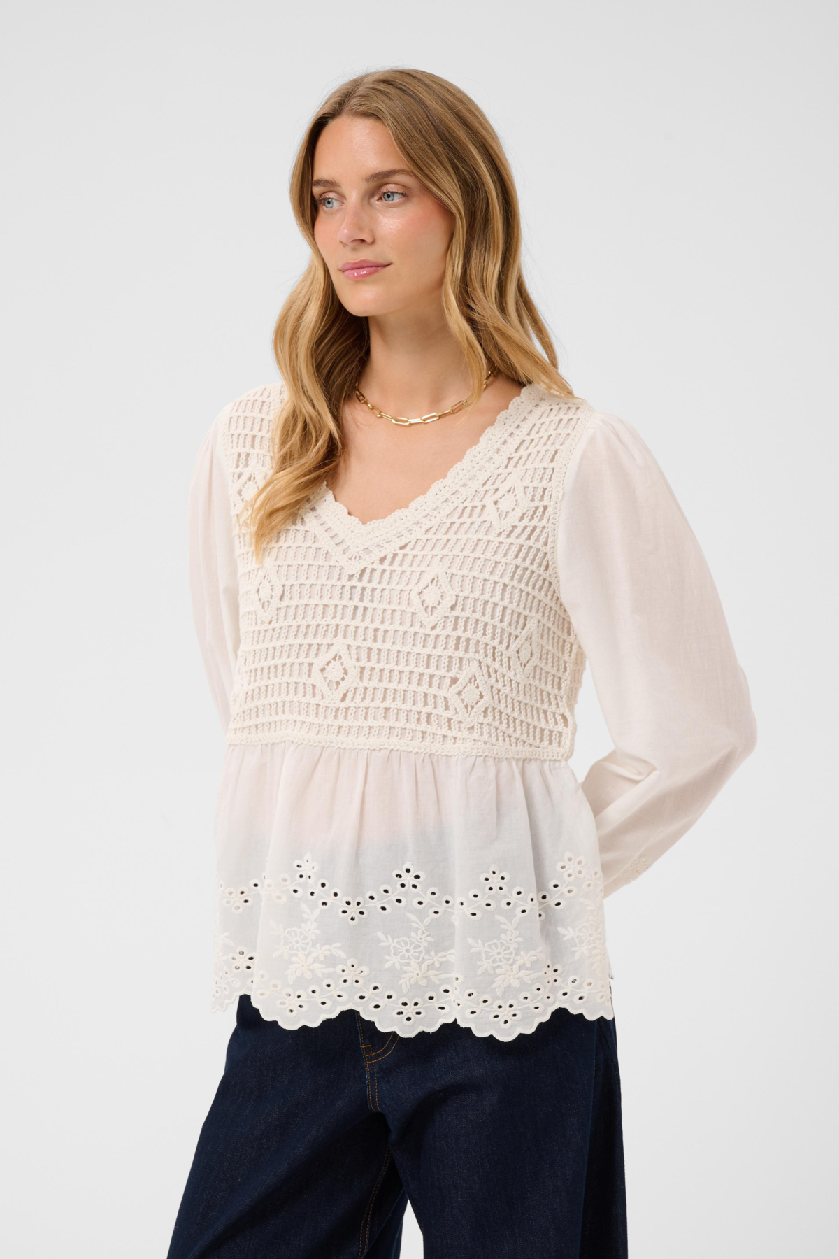 Blouse SERIN - CR10615359 - Cream