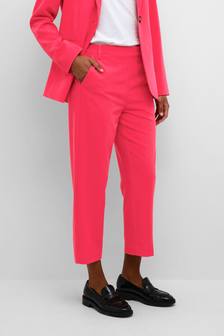 Pantalon jambe droite et large / Taille haute - KA10506127VP - Kaffe