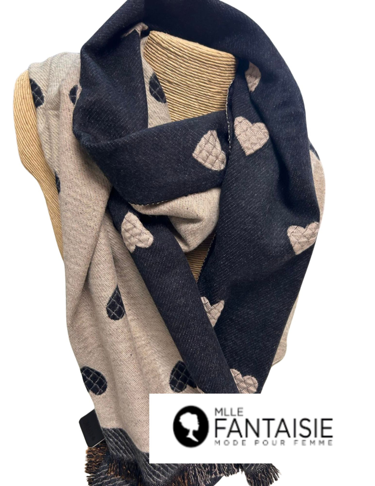 Foulard 2 tons - TE670155517N - Tom & Eva