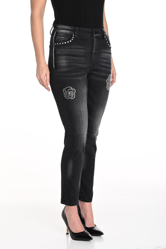 Pantalon diamants et dentelle - FL243517U - Frank Lyman