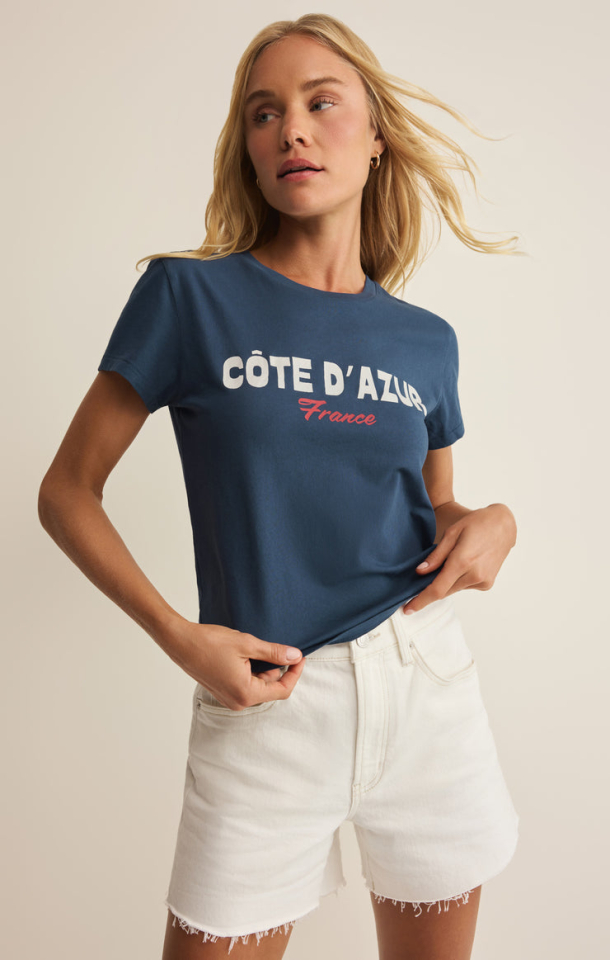 T-shirt COTE D'AZUR - ZS262964 - Z Supply 