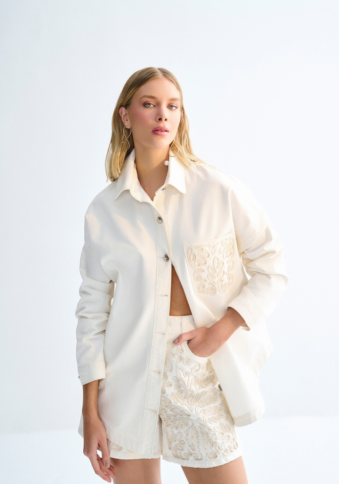 Jacket EVE broderie - LAL0098E - LEZ À LEZ