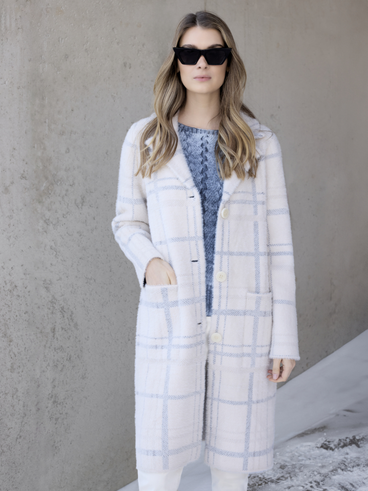 Manteau IVOIRE - C6326 - Charlie B