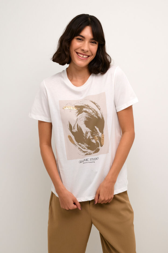 T-shirt polly imprimé - KA10508920 - Kaffe