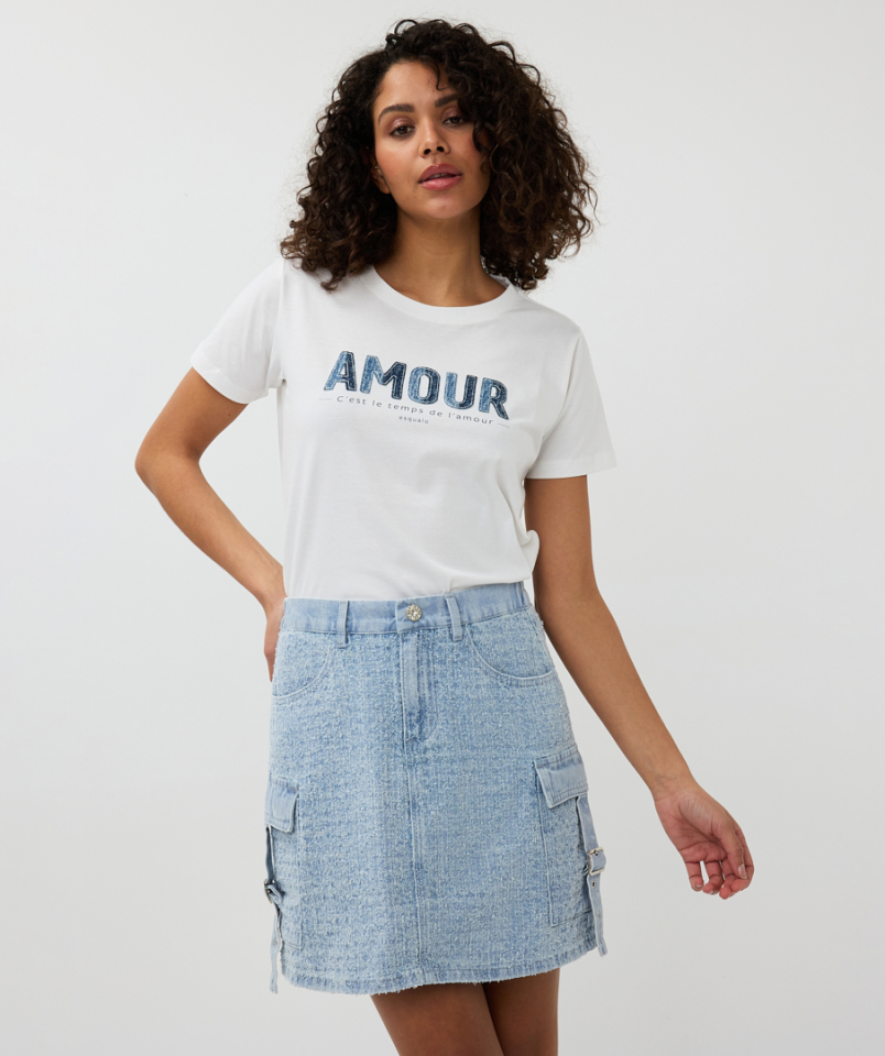 T-shirt AMOUR - ESQ05017 - Esqualo