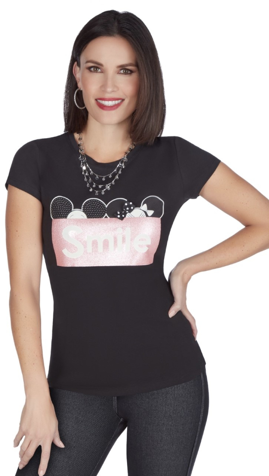 T-shirt SMILE / Tricotto - T448 - Tricotto