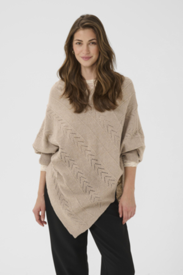 Poncho LADY - CR10610828 - Cream