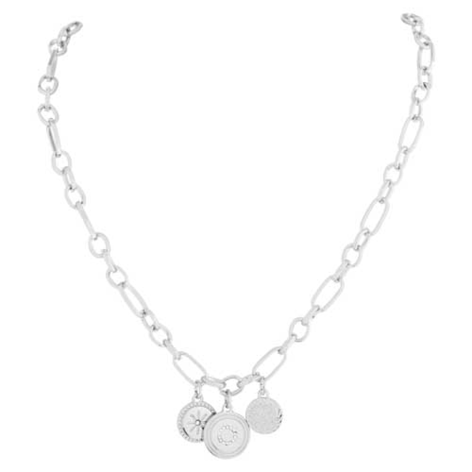 Collier 3 medaillons - 06-14254argent - Merx