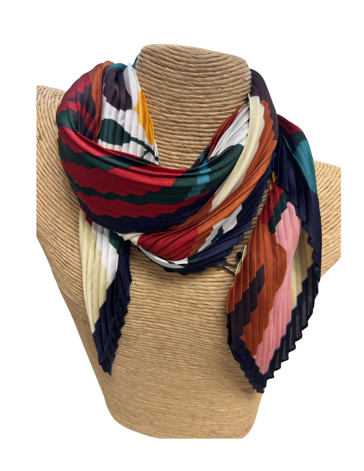 Foulard gaufré motifs - TE670164024 - Tom & Eva