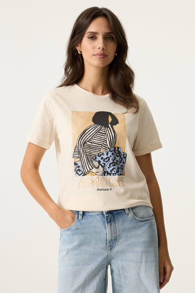 T-shirt AMORE - G0006 - Garcia