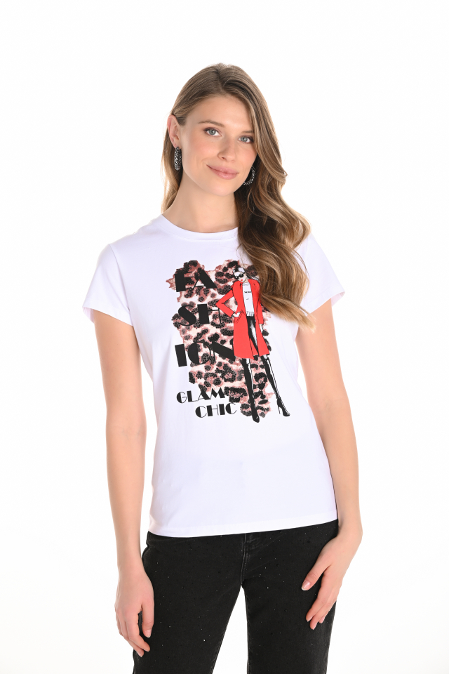T-shirt LEO - FL253712 - Frank Lyman